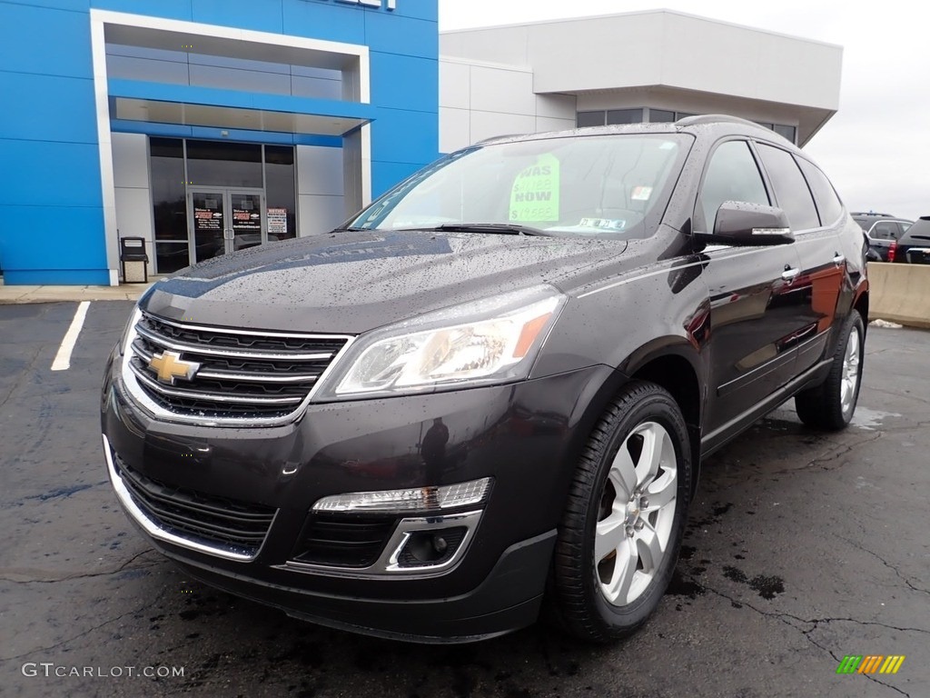 2017 Traverse LT AWD - Tungsten Metallic / Ebony photo #2