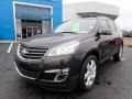 2017 Tungsten Metallic Chevrolet Traverse LT AWD  photo #2