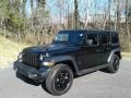 2020 Black Jeep Wrangler Unlimited Altitude 4x4  photo #2