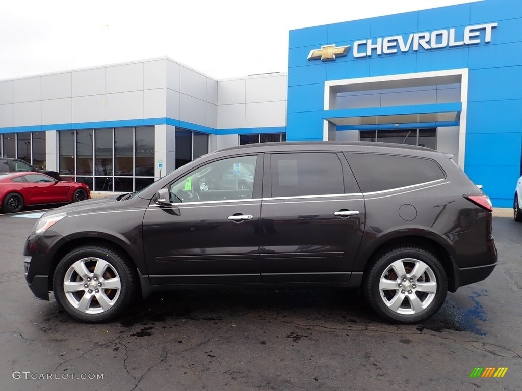 2017 Traverse LT AWD - Tungsten Metallic / Ebony photo #3