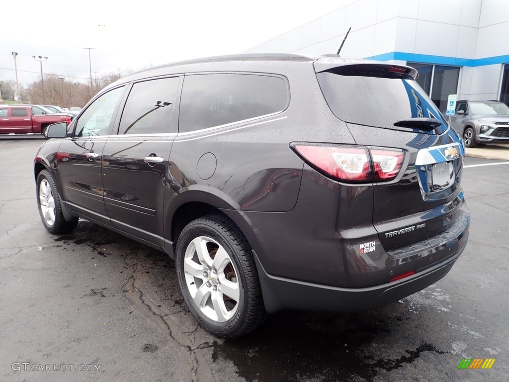2017 Traverse LT AWD - Tungsten Metallic / Ebony photo #4
