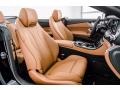 Saddle Brown/Black Front Seat Photo for 2018 Mercedes-Benz E #140693307