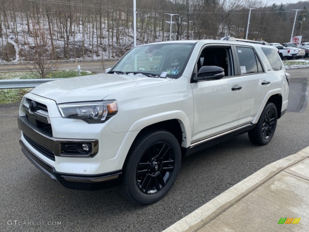 Blizzard White Pearl 2021 Toyota 4Runner Nightshade 4x4 Exterior Photo #140693424