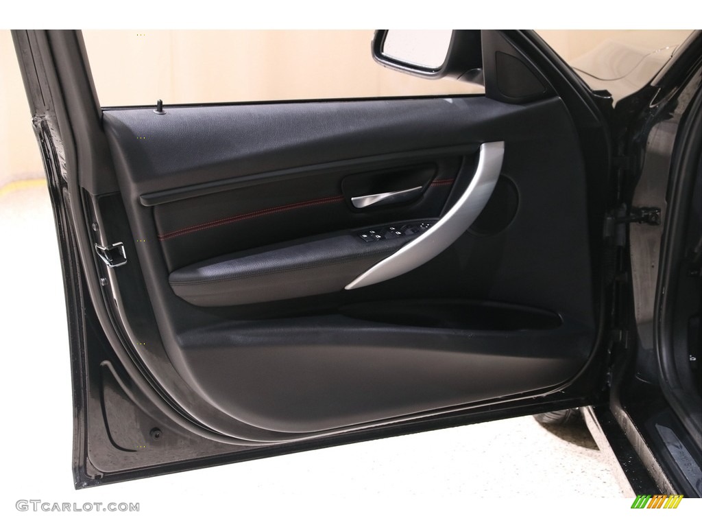 2014 3 Series 328i xDrive Sedan - Black Sapphire Metallic / Black photo #4