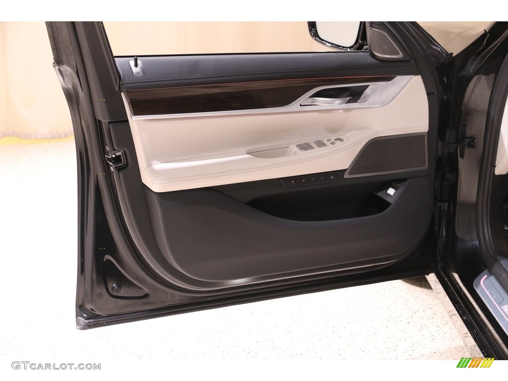 2020 7 Series 750i xDrive Sedan - Black Sapphire Metallic / Ivory White/Black photo #4