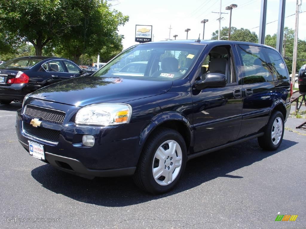 Dark Blue Metallic Chevrolet Uplander