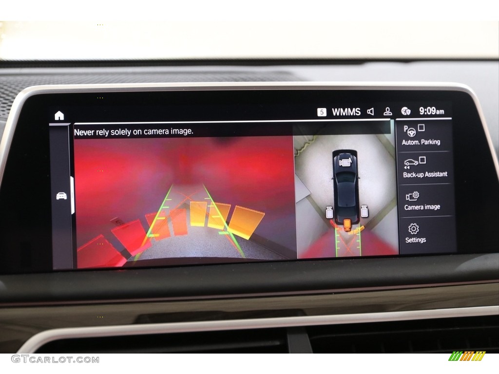 2020 7 Series 750i xDrive Sedan - Black Sapphire Metallic / Ivory White/Black photo #14