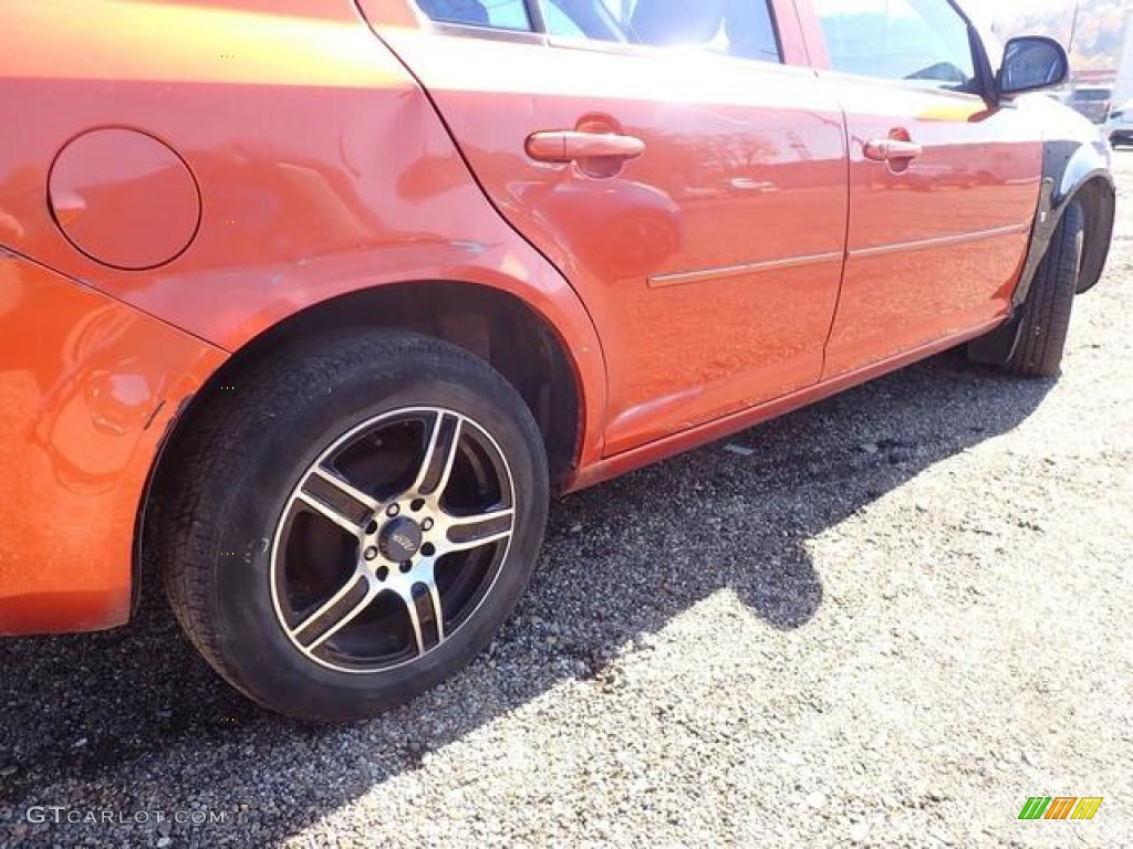 2007 Cobalt LT Sedan - Sunburst Orange Metallic / Gray photo #13