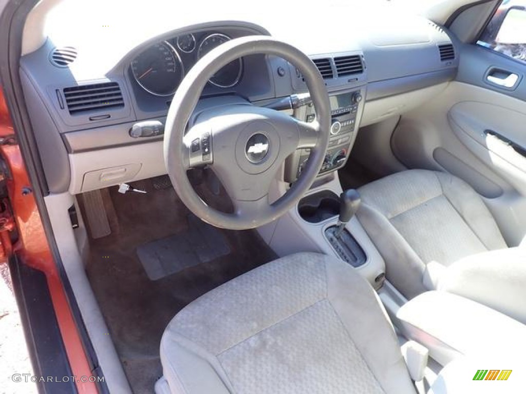 2007 Cobalt LT Sedan - Sunburst Orange Metallic / Gray photo #16