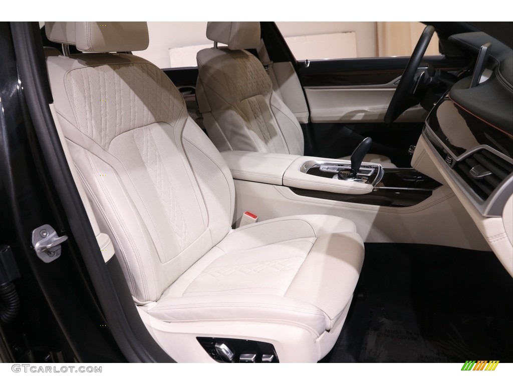 2020 7 Series 750i xDrive Sedan - Black Sapphire Metallic / Ivory White/Black photo #19