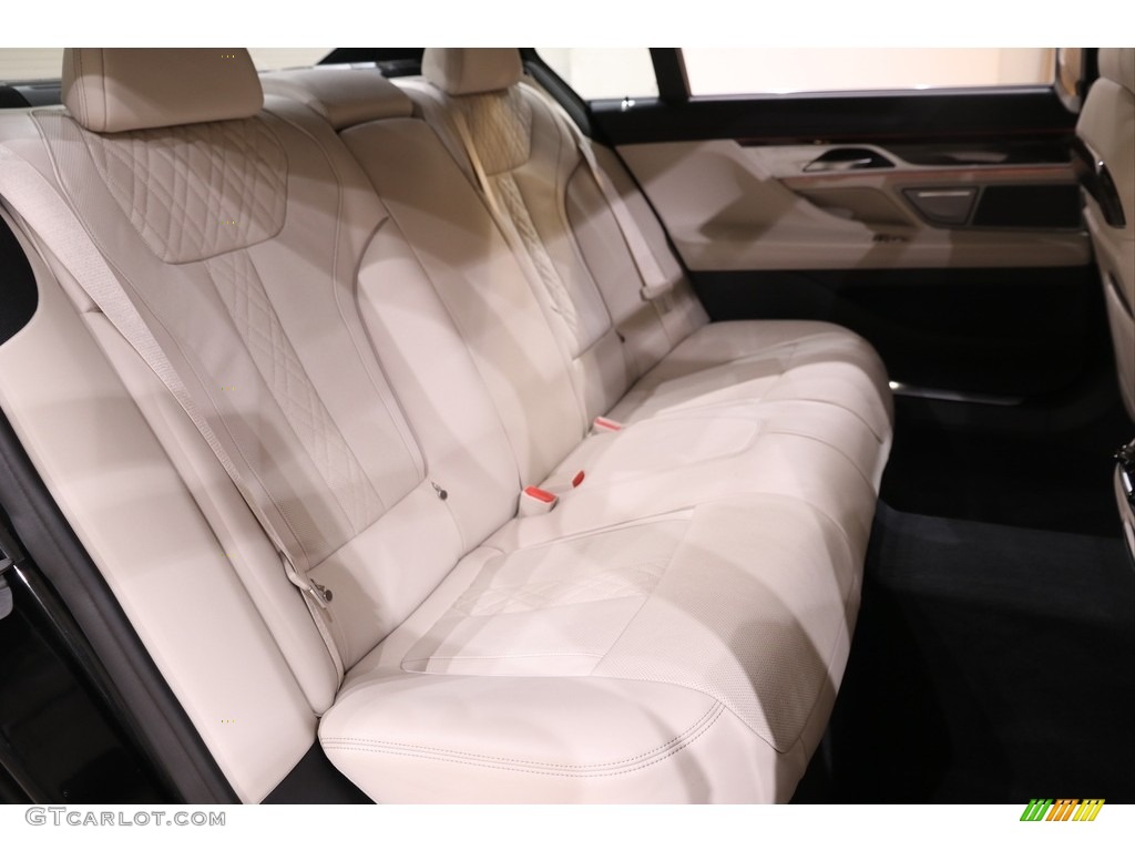 2020 7 Series 750i xDrive Sedan - Black Sapphire Metallic / Ivory White/Black photo #20