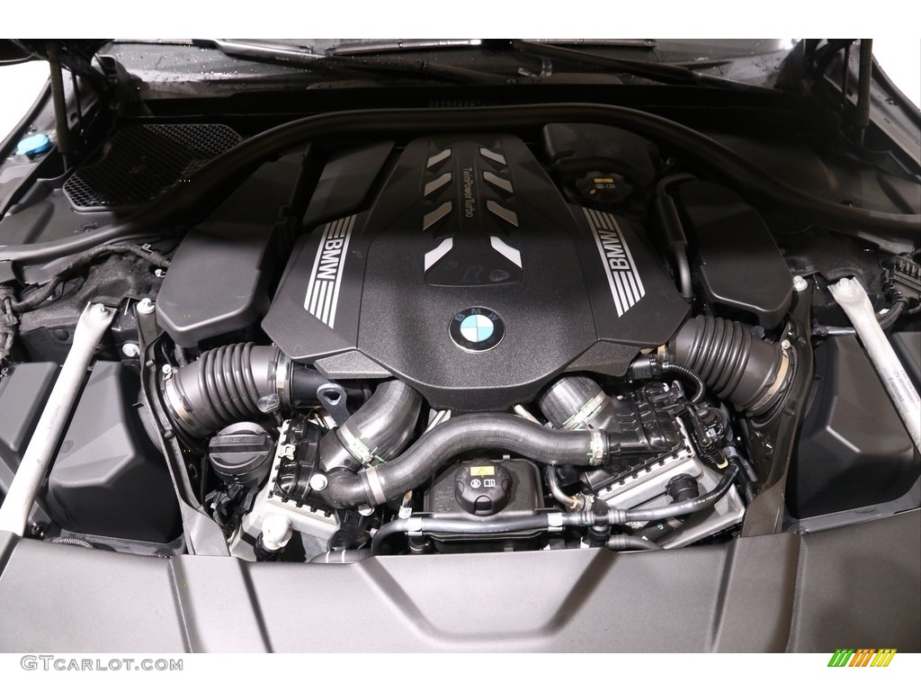 2020 7 Series 750i xDrive Sedan - Black Sapphire Metallic / Ivory White/Black photo #25