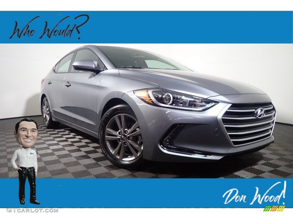 Galactic Gray Hyundai Elantra