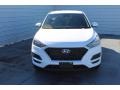 2021 White Cream Hyundai Tucson SE  photo #3