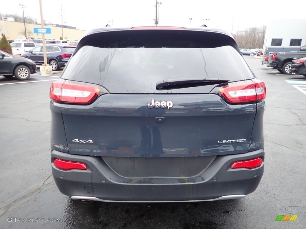 2018 Cherokee Limited 4x4 - Rhino / Black photo #6