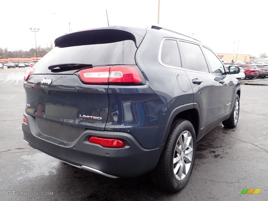 2018 Cherokee Limited 4x4 - Rhino / Black photo #8