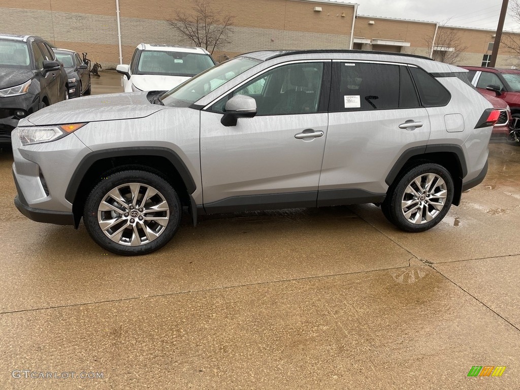 Silver Sky Metallic 2021 Toyota RAV4 XLE Premium AWD Exterior Photo #140695221