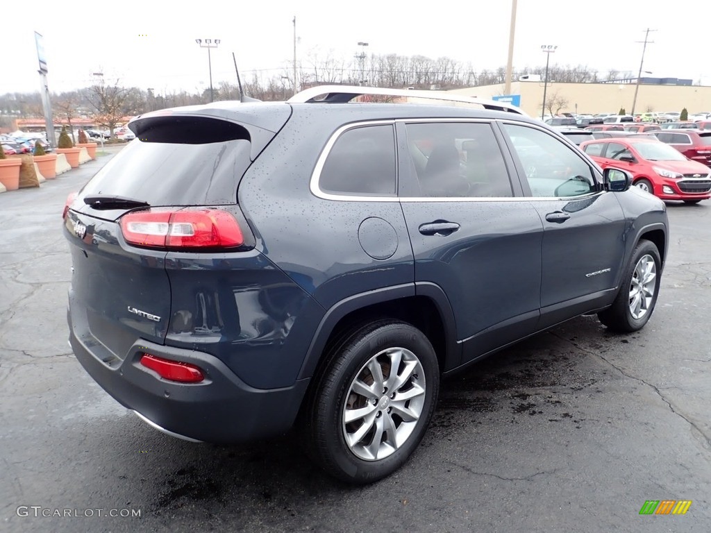 2018 Cherokee Limited 4x4 - Rhino / Black photo #9