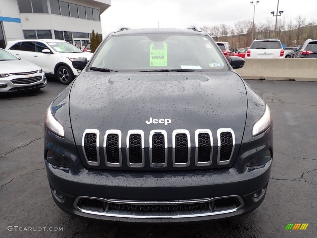 2018 Cherokee Limited 4x4 - Rhino / Black photo #13