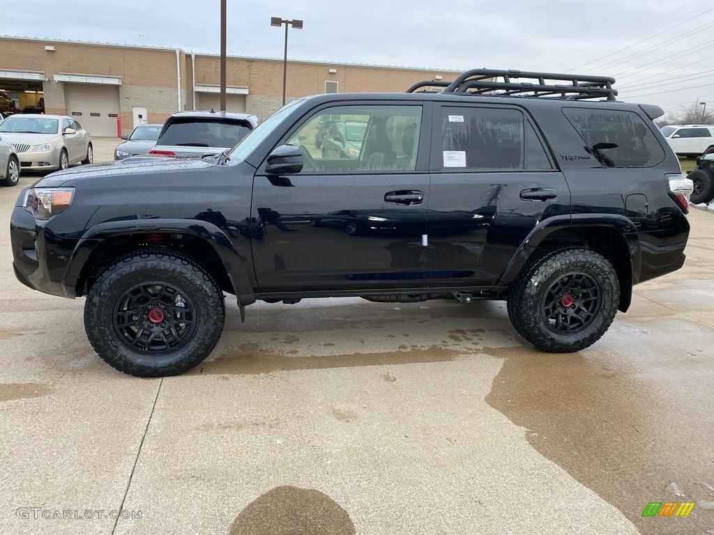 Midnight Black Metallic 2021 Toyota 4Runner TRD Pro 4x4 Exterior Photo #140695375