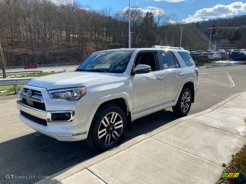 Blizzard White Pearl 2021 Toyota 4Runner Limited 4x4 Exterior Photo #140695414