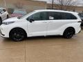 Super White 2021 Toyota Sienna XSE Hybrid
