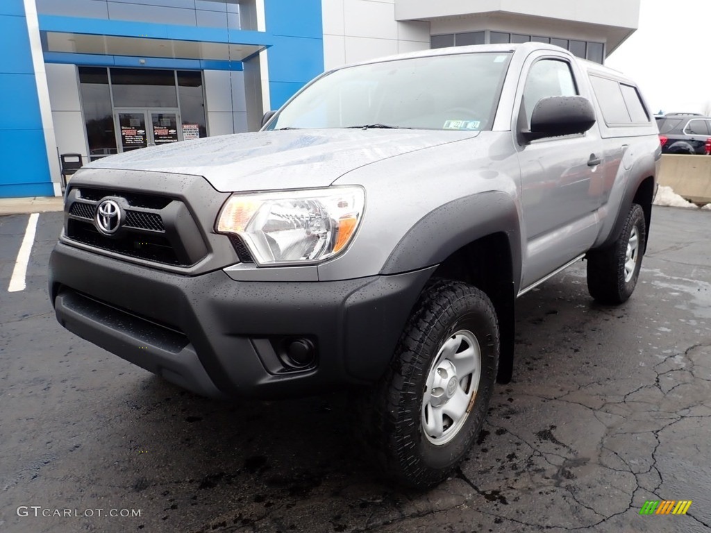 Silver Sky Metallic 2014 Toyota Tacoma Regular Cab 4x4 Exterior Photo #140695719