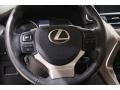 Black 2016 Lexus NX 300h AWD Steering Wheel