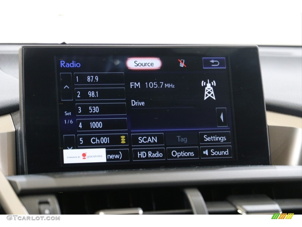 2016 Lexus NX 300h AWD Audio System Photos