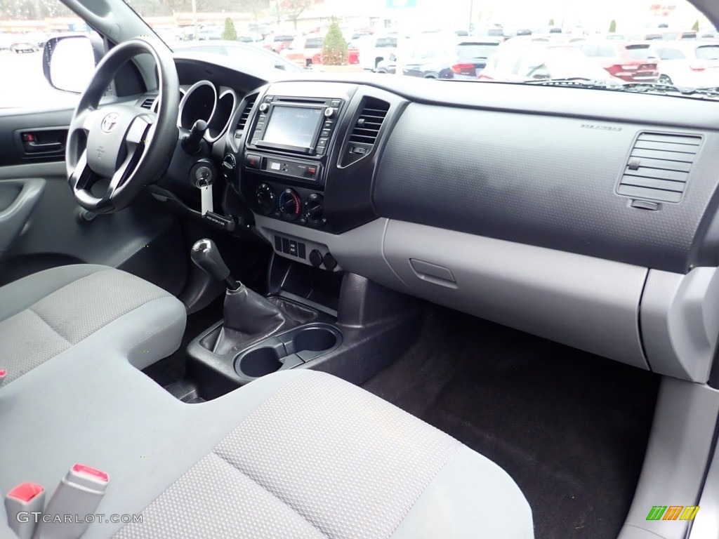 2014 Toyota Tacoma Regular Cab 4x4 Graphite Dashboard Photo #140696067