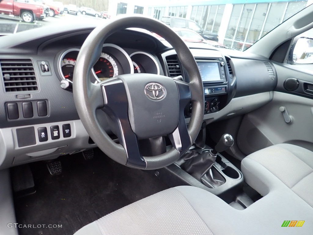 2014 Toyota Tacoma Regular Cab 4x4 Graphite Dashboard Photo #140696112