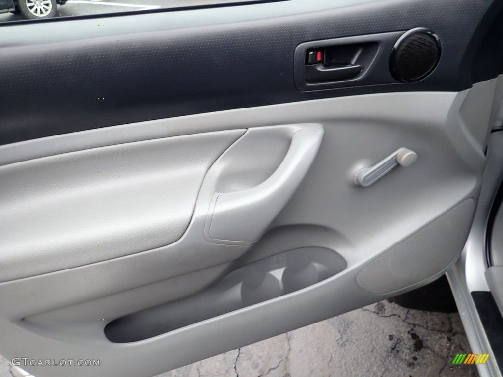 2014 Toyota Tacoma Regular Cab 4x4 Graphite Door Panel Photo #140696130