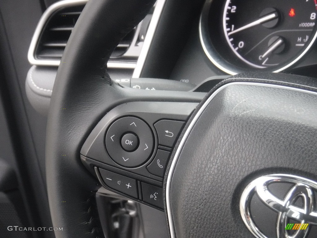 2020 Camry SE - Predawn Gray Mica / Black photo #8