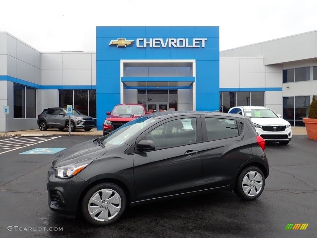2017 Spark LS - Nightfall Gray Metallic / Jet Black photo #1