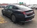 2021 Oxford Blue Hyundai Sonata SEL Hybrid  photo #3