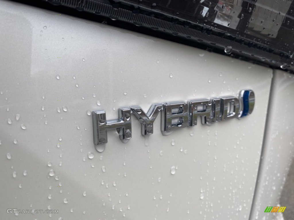 2021 Highlander Hybrid XLE AWD - Blizzard White Pearl / Harvest Beige photo #27