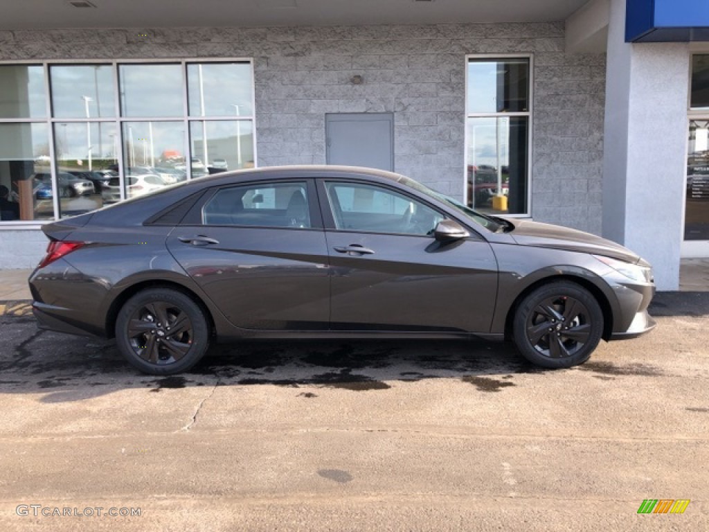 2021 Elantra SEL - Portofino Gray / Medium Gray photo #2