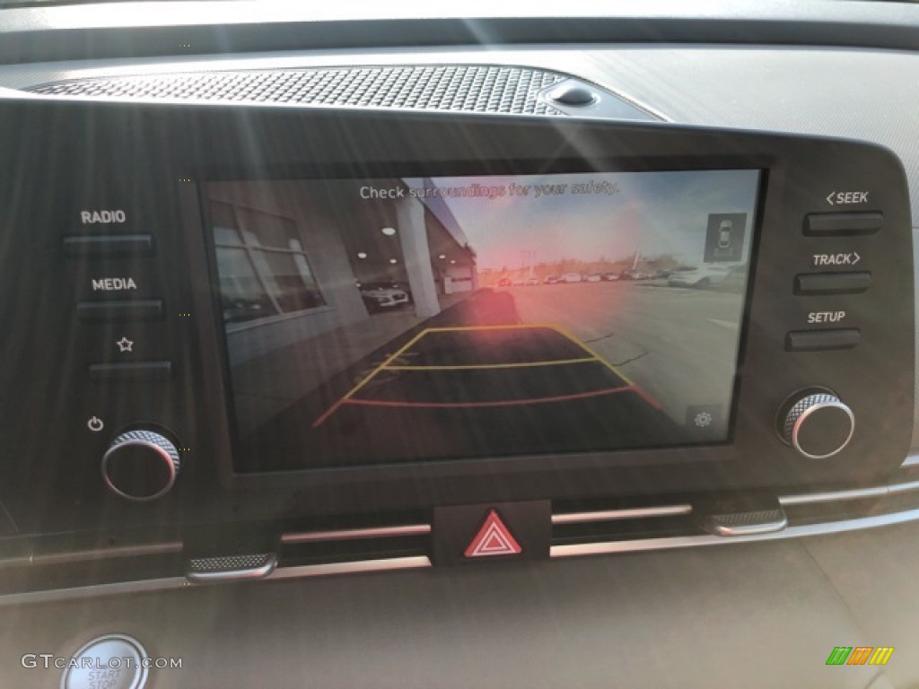 2021 Elantra SEL - Portofino Gray / Medium Gray photo #5