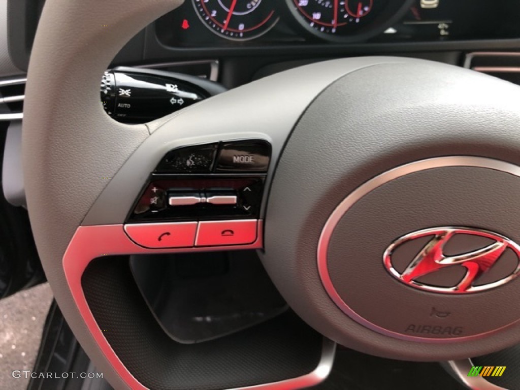 2021 Elantra SEL - Portofino Gray / Medium Gray photo #11
