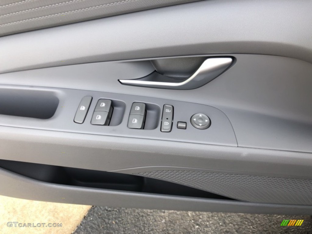 2021 Elantra SEL - Portofino Gray / Medium Gray photo #14