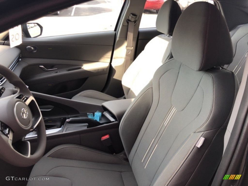 2021 Elantra SEL - Portofino Gray / Medium Gray photo #16