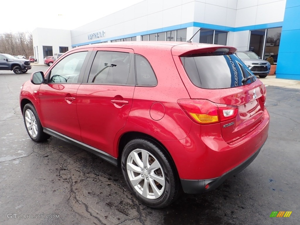 Rally Red 2015 Mitsubishi Outlander Sport ES AWC Exterior Photo #140698174