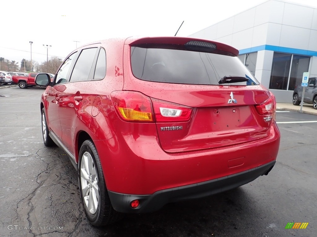 Rally Red 2015 Mitsubishi Outlander Sport ES AWC Exterior Photo #140698194