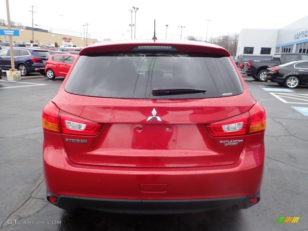 Rally Red 2015 Mitsubishi Outlander Sport ES AWC Exterior Photo #140698212