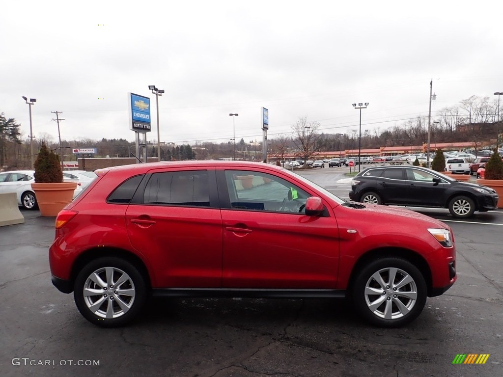 2015 Outlander Sport ES AWC - Rally Red / Black photo #10