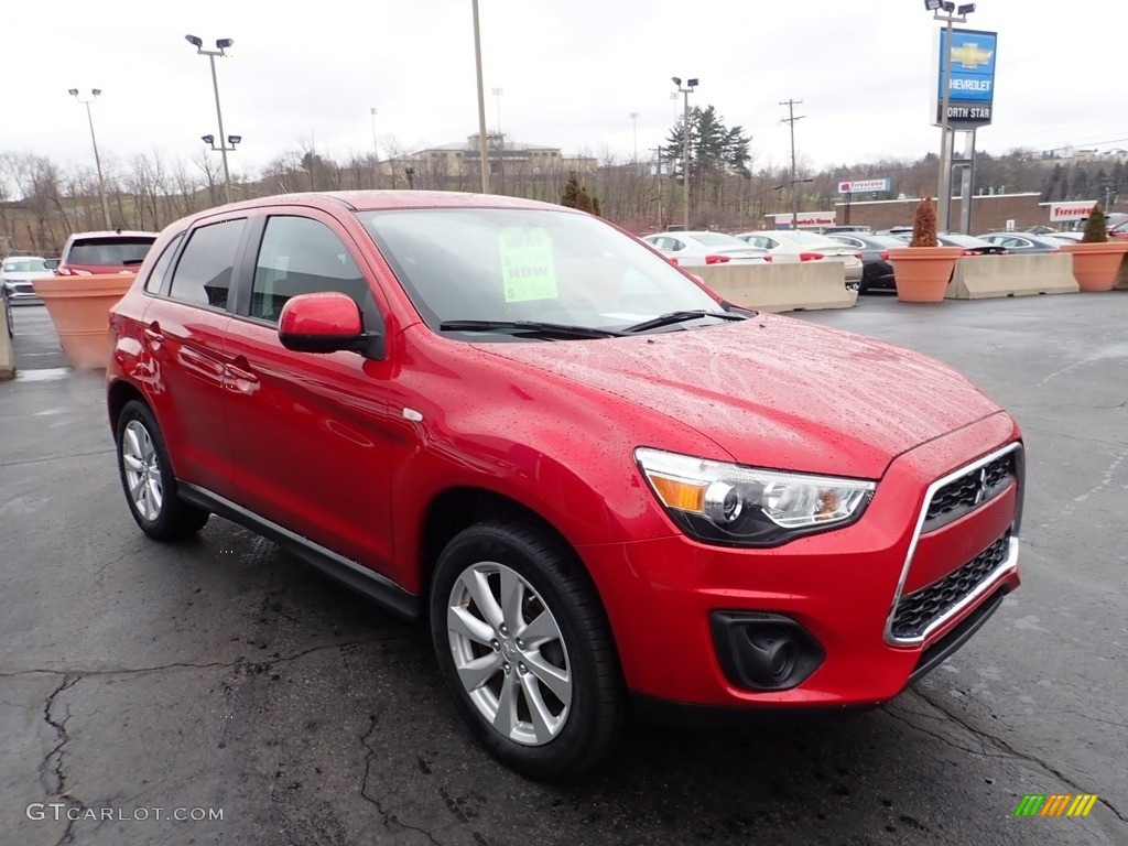 Rally Red 2015 Mitsubishi Outlander Sport ES AWC Exterior Photo #140698305