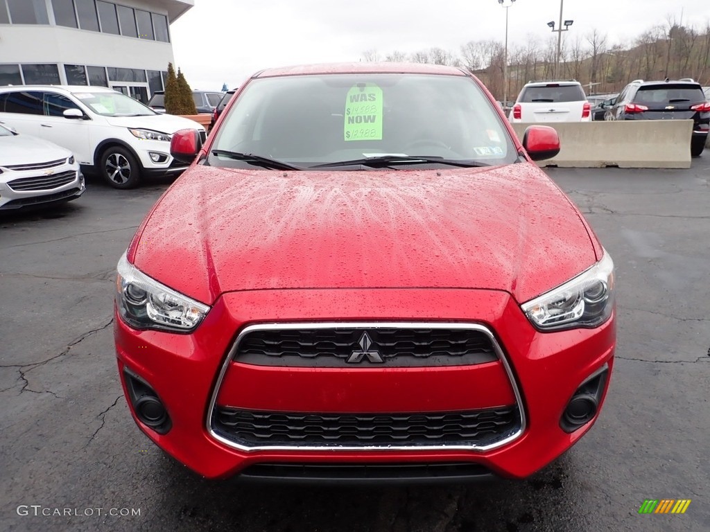Rally Red 2015 Mitsubishi Outlander Sport ES AWC Exterior Photo #140698341