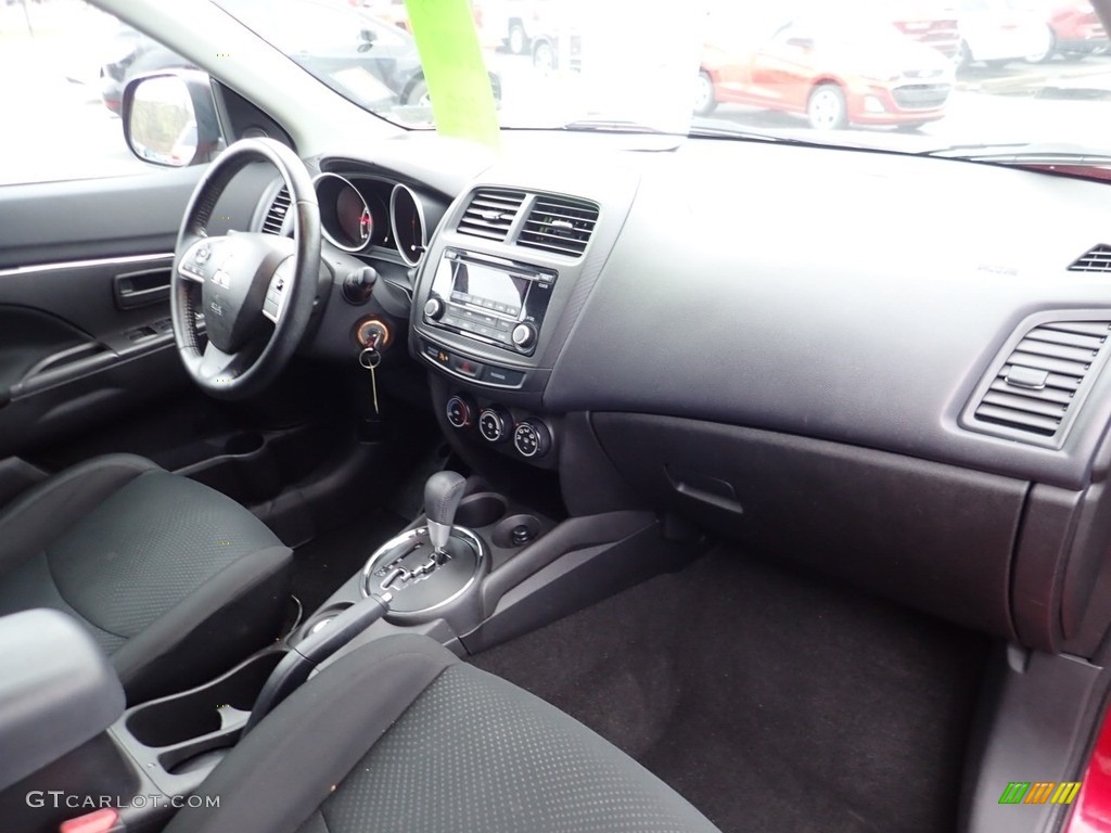 2015 Mitsubishi Outlander Sport ES AWC Black Dashboard Photo #140698402