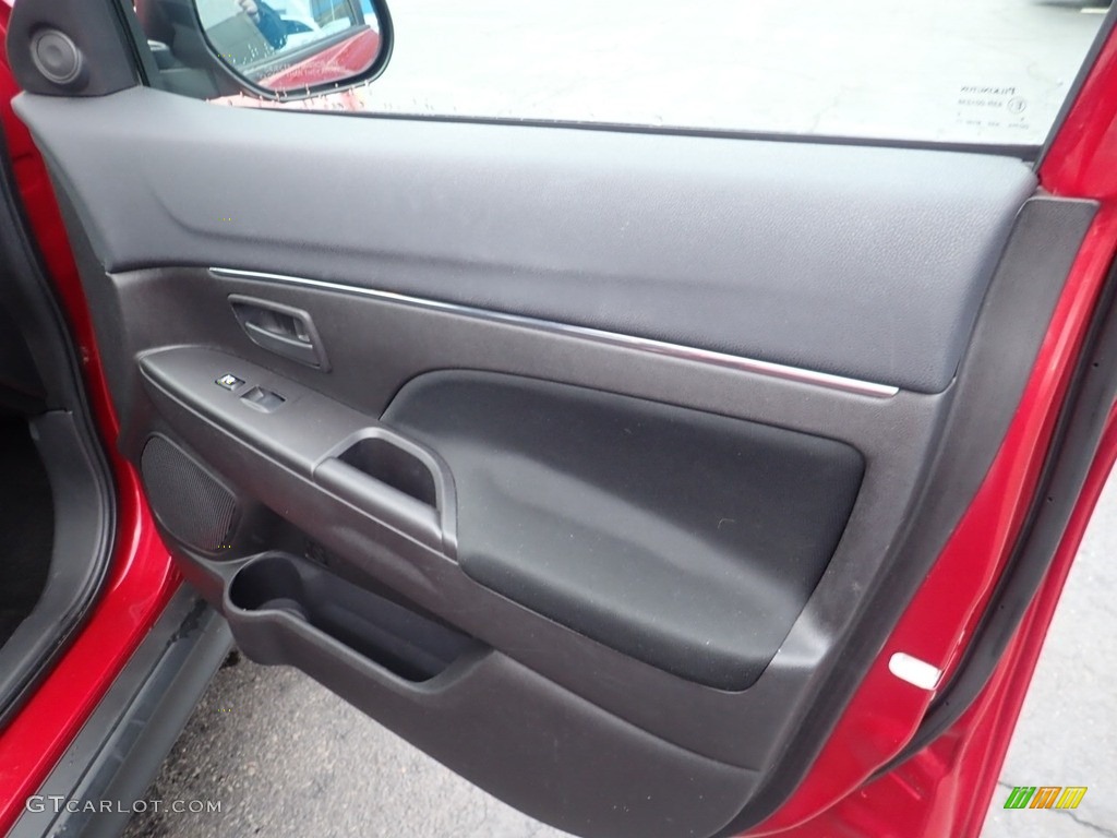 2015 Mitsubishi Outlander Sport ES AWC Black Door Panel Photo #140698422