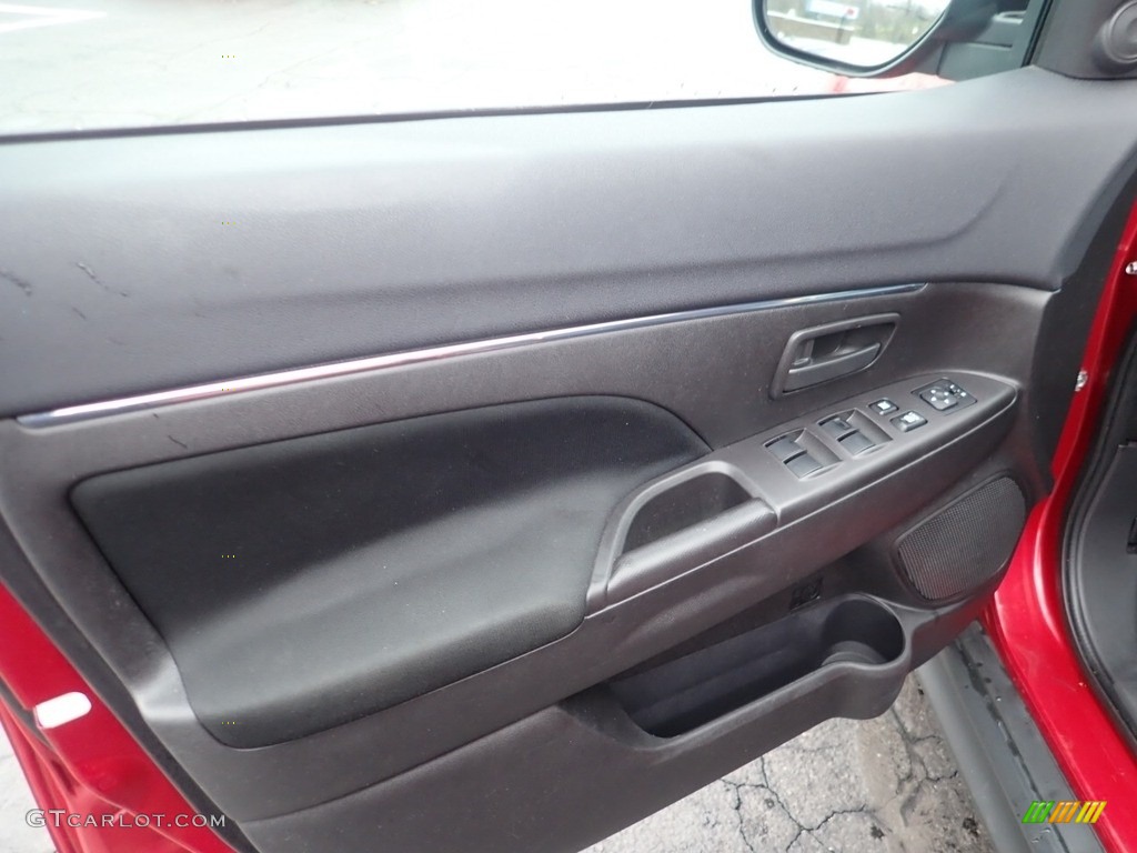 2015 Mitsubishi Outlander Sport ES AWC Black Door Panel Photo #140698548